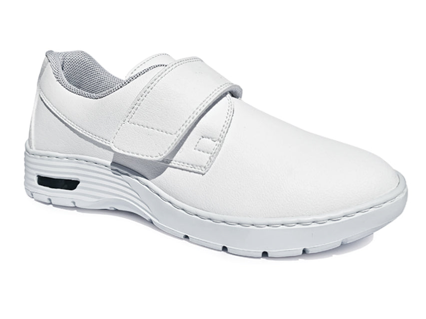 HF200 LÆKNINGA Sneakers - 35 - spenna - hvítur