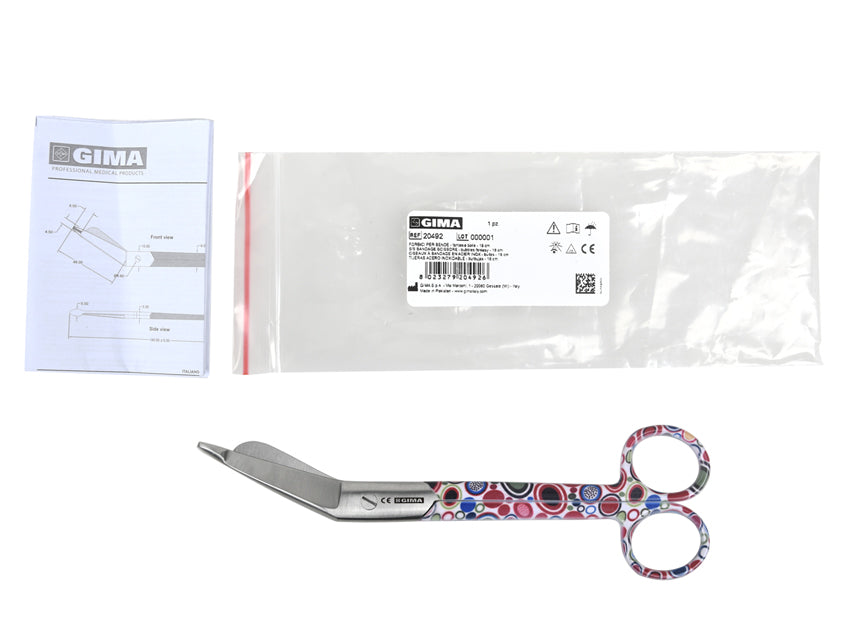 S/S sauma skæri - bólur fantasía - 18 cm – mynd 3