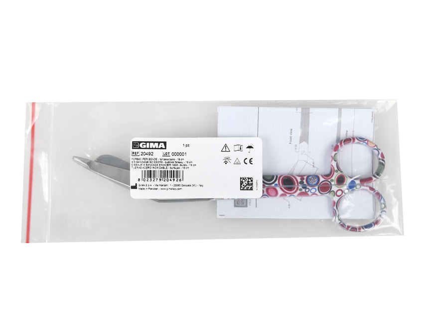 S/S sauma skæri - bólur fantasía - 18 cm – mynd 4