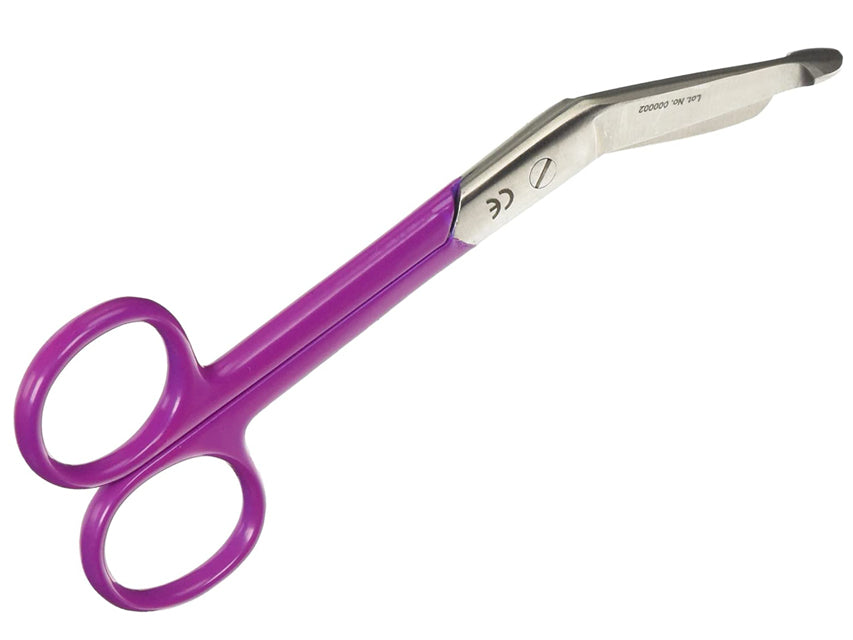S/S saumur skæri - fjólublár hringur - 14 cm – mynd 2