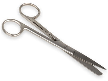 S/S beint skæri með belti - blunt/sharp - 14 cm - 20520