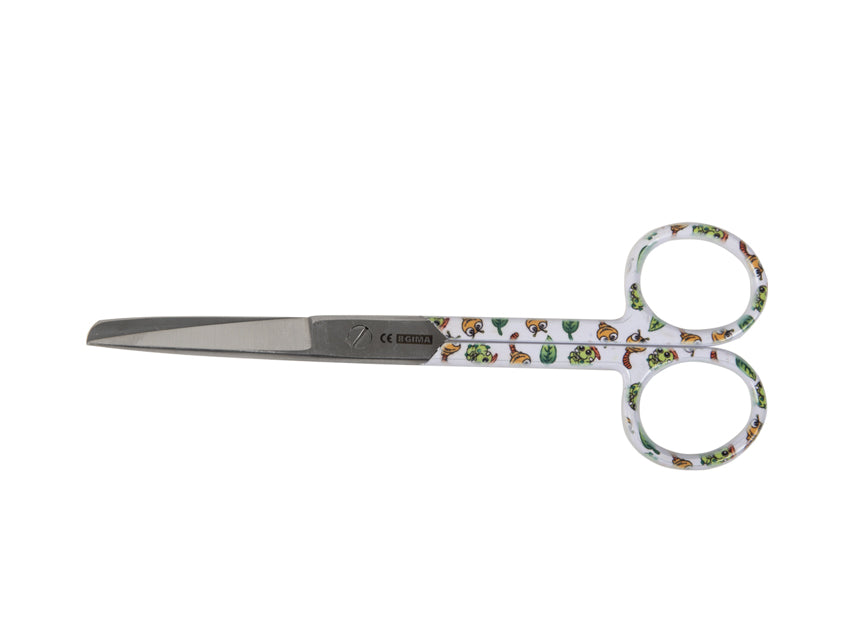 S/S beinar skærur - caterpillar - blunt/sharp - 14 cm