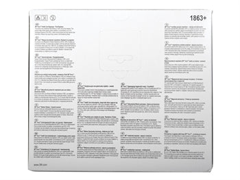 3M AURA 1863+ FFP3 ÖNDUNARTÆKI IIR - 20716