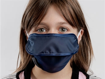 MYCROCLEAN junior/fullorðins lítill endurnotalegur skurðmaski - BFE 99.8% - blár-blár - 20771