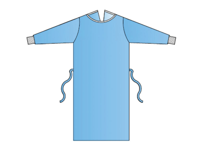 SURGICAL GOWNS 50 g/m2 140 cm – stærð XL – sterílt