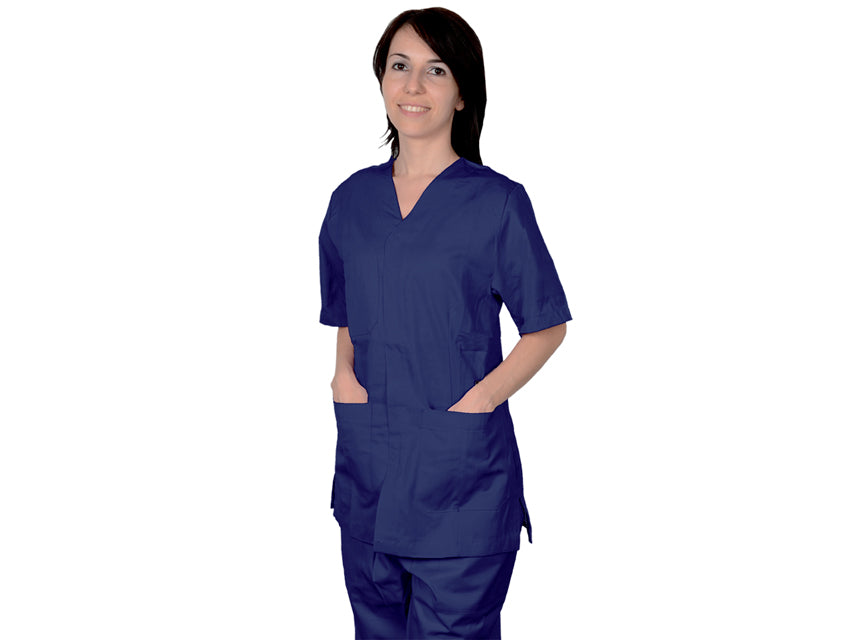 Jakki með smellum bómull/pólýester unisex – mynd 9