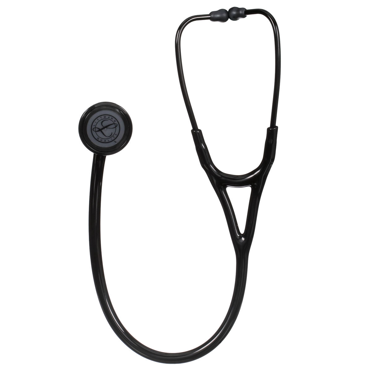 Littmann Master Cardiology hlustunarpípa – 2161 – Black Edition – bakhlið hlustunarhauss