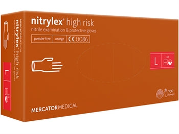 NITRYLEX ORANGE NITRÍL HANSKAR - stór - 21823
