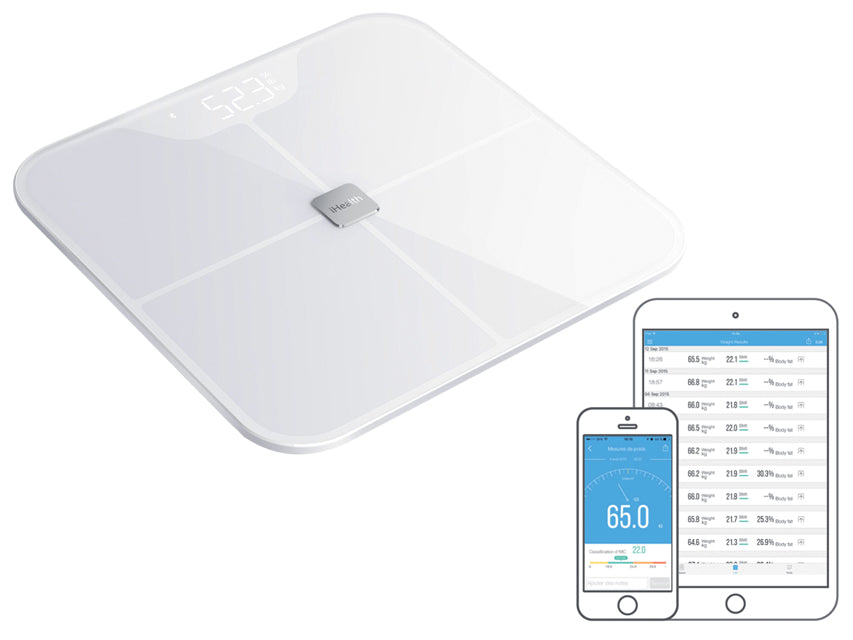 iHealth Fit HS2S snjallvog með líkamsgreiningu – mynd 3