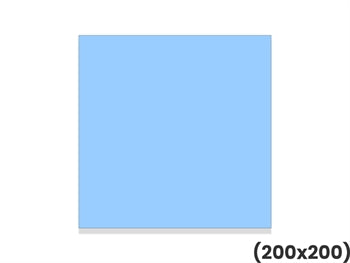 ÓOFIÐ TVÍLAGS DÚKUR 200x200 cm - 3588