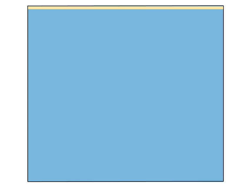 ÓOFIÐ TVÍLAGA LÍMBORÐ 180x200 cm (NON WOVEN BI-LAYER ADHESIVE SIDE DRAPE 180x200 cm)