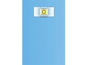 NON WOVEN OPHTHALMIC SURGERY DRAPE 160x260 cm - sótthreinsað - 23636