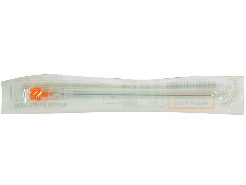 BD QUINCKE POINT NÁLAR 25G - 0.5x90 mm appelsínugulur