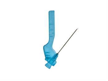 HYPODERMIC SAFETY NEEDLE 23G 0.6x25 mm - sótthreinsuð - 23794
