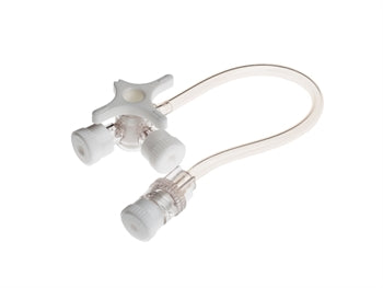 BD CONNECTA þriggja leiða kranar með framlengingarslöngu 10 cm - 394995 - 3855