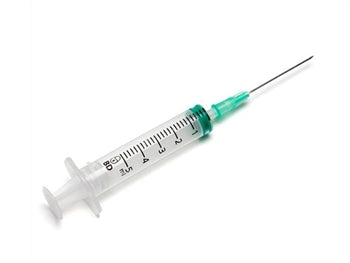 BD EMERALD SPRAUTUR MEÐ NÁL 21G - 5 ml Centric Luer Slip - 3871