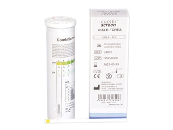 COMBI SCREEN mALB/CREA fyrir greiningu á örpróteinmigu - 4056