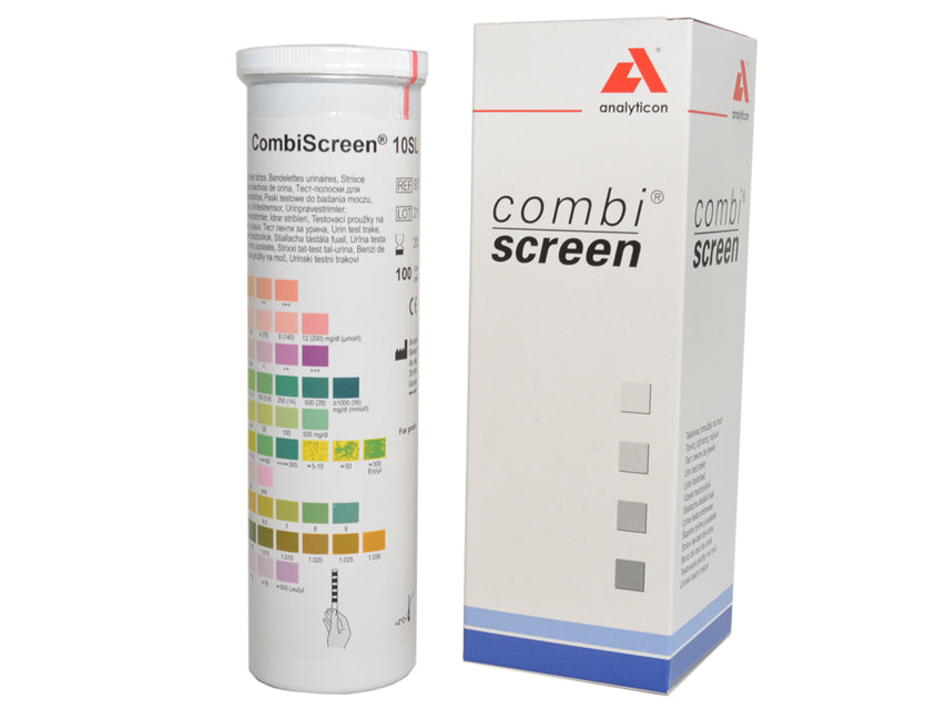 Combi Screen 10SL Plus þvagstrimlar - 10 breytur