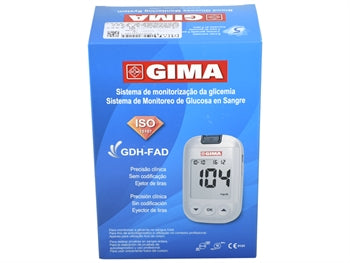 GIMA GLÚKÓSA MÆLIR KITT mg/dL - GB,FR,IT,ES,PT,DE - 24110
