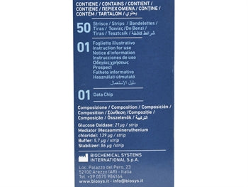 CHOLESTEROL STRIPS - fyrir 23965/66/67, 24147/48/49, 24150/51/52/53 - 24157