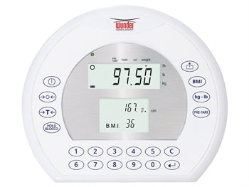 WUNDER DE20 ELECTRONIC CHAIR SCALE 250 kg - Class III - rauður - standard - 25020