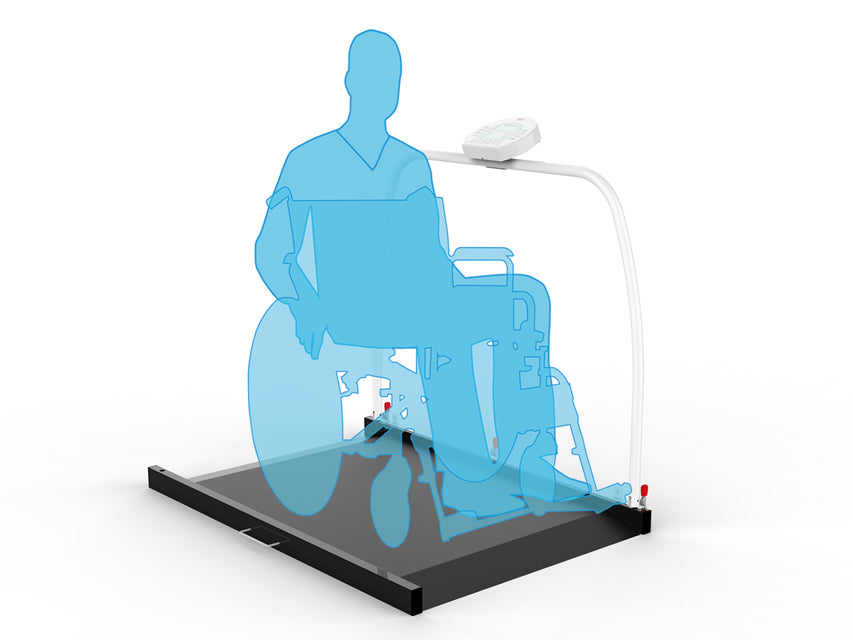 WUNDER RW2.0 stafrænn pallvog með handrið 300 kg – Class III – mynd 3