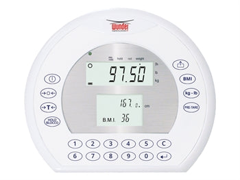 WUNDER RW2.0 DIGITAL PLATFORM SCALE WITH HANDRAIL 300 kg - Class III - 25026