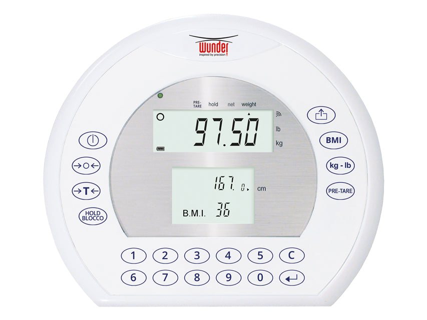 WUNDER RW2.0 stafrænn pallvog með handrið 300 kg – Class III – mynd 5