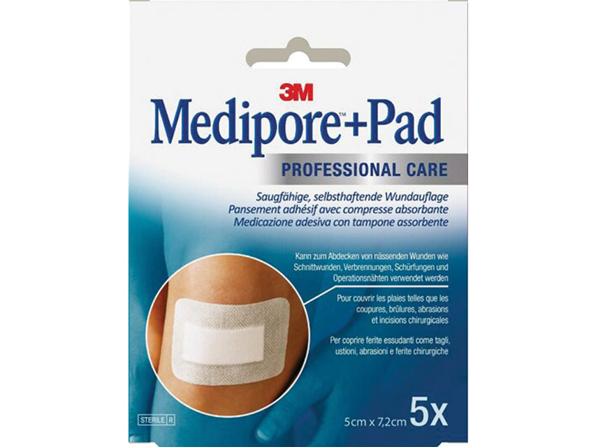 MEDIPORE + PAD 3M – 5x7.2 cm – 3562NP