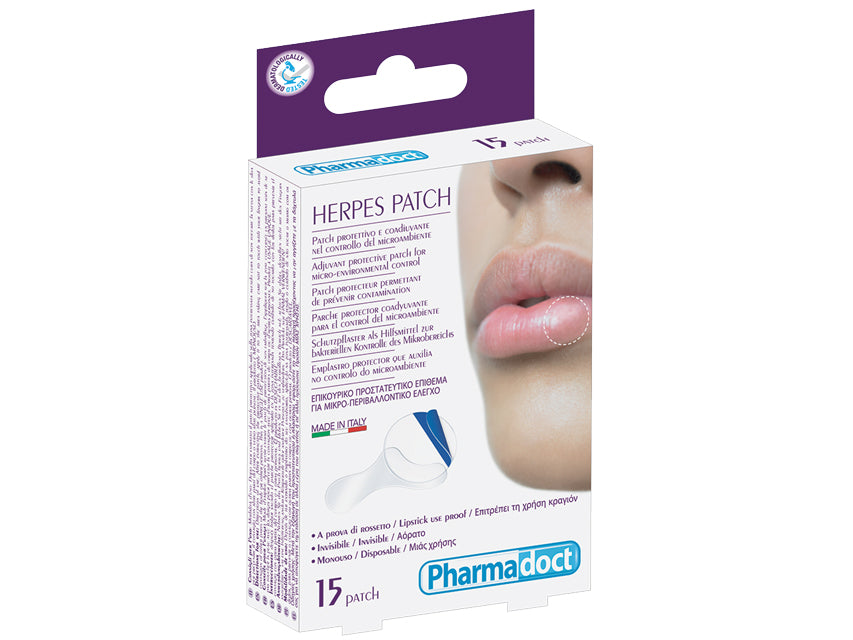 PHARMADOCT HERPES PLASTRAR - kassi með 12 kippum af 15