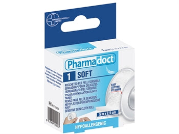 PHARMADOCT KLÚTURÚLLA 5m x 2.5cm - kassi af 12 - 5324