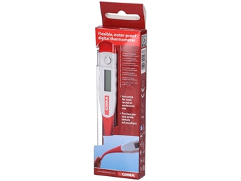 FLEXI DIGITAL THERMOMETER °C - std. Box flexible tip, water-proof - 25563