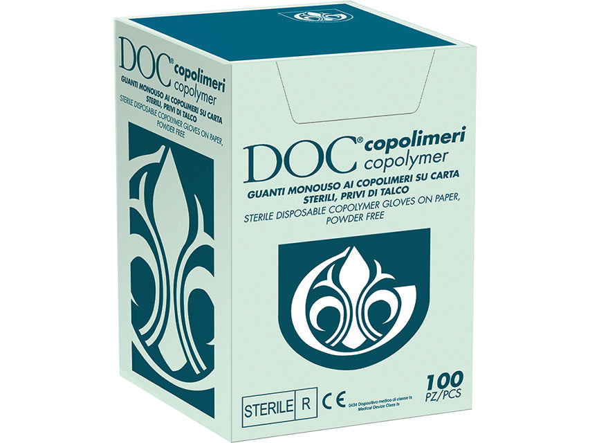 COPOLYMER hanskar – on paper – miðlungs – sterílt – mynd 2