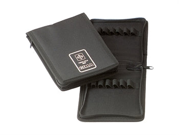 MINI VIALS TASKA - svartur nylon rennilás - 25745