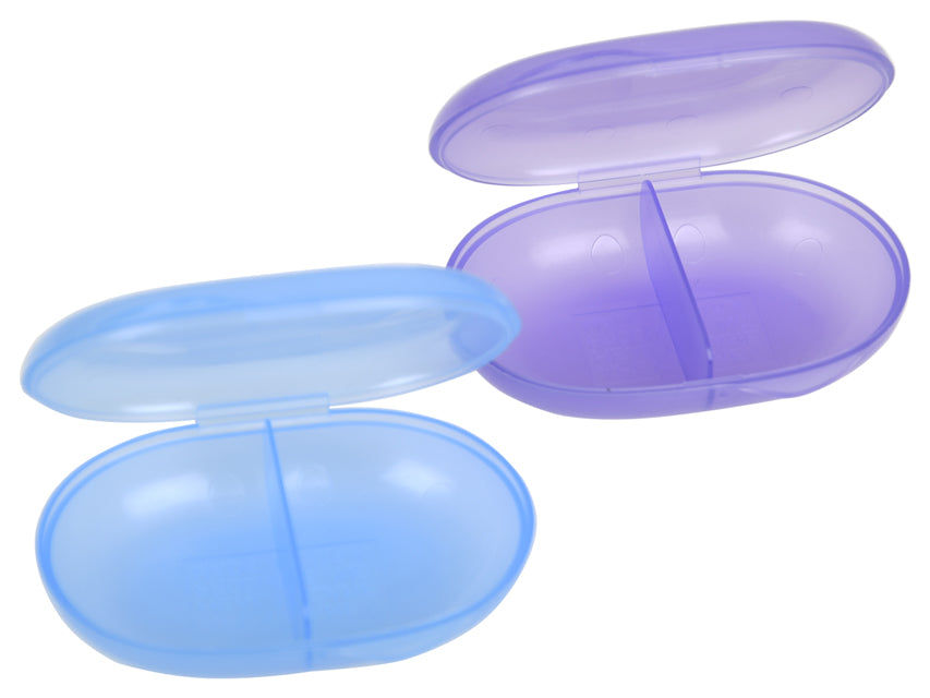 Lyfjabox – blár/bleikur