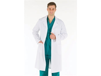WHITE COAT - cotton - men size 52 - 26104