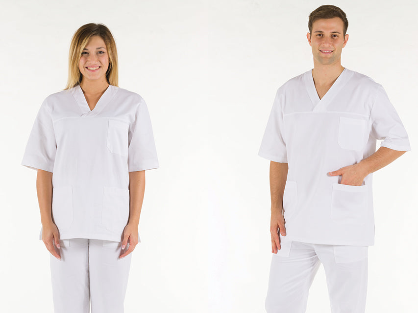 JAKKI - hvít bómull - Miðlungs