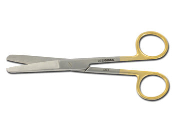 GOLD SCISSORS STRAIGHT BLUNT/BLUNT - 14.5 cm - 26501