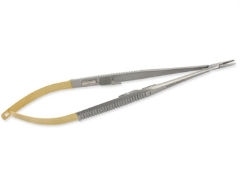 GOLD CASTROVIEJO nálahaldari beinn - 21 cm - grófur oddur - 26556