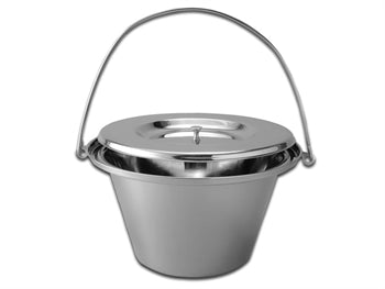 S/S COMMODE fötu með loki - 5 l - 26574