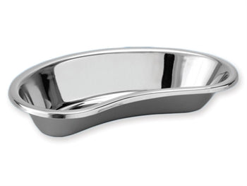S/S ECONOMIC KIDNEY DISH 12" - 309x149x59 mm - 26644