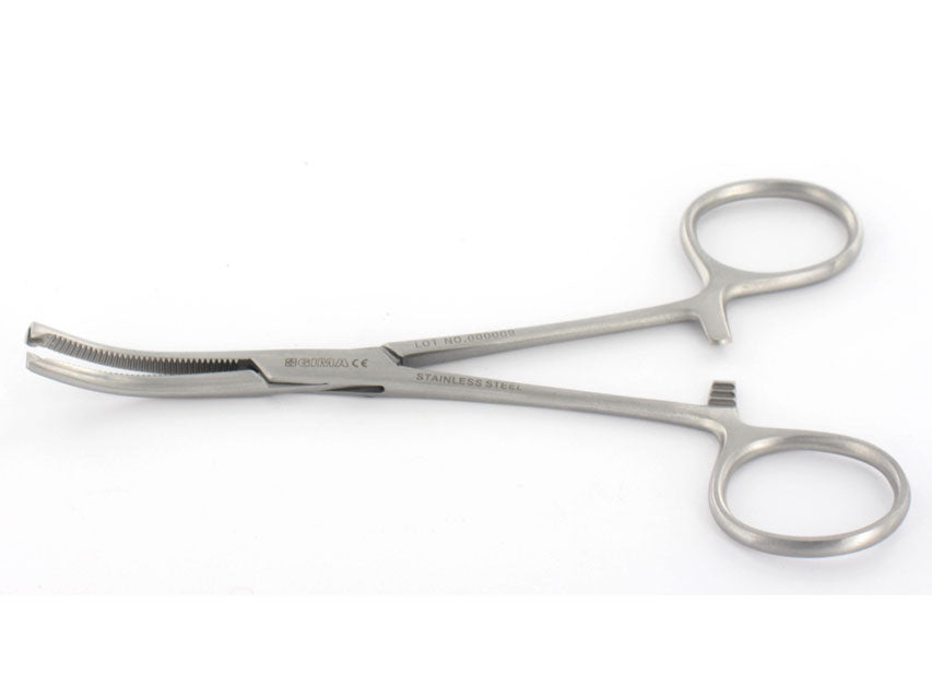 KOCHER skurðtöng bogin – 20 cm