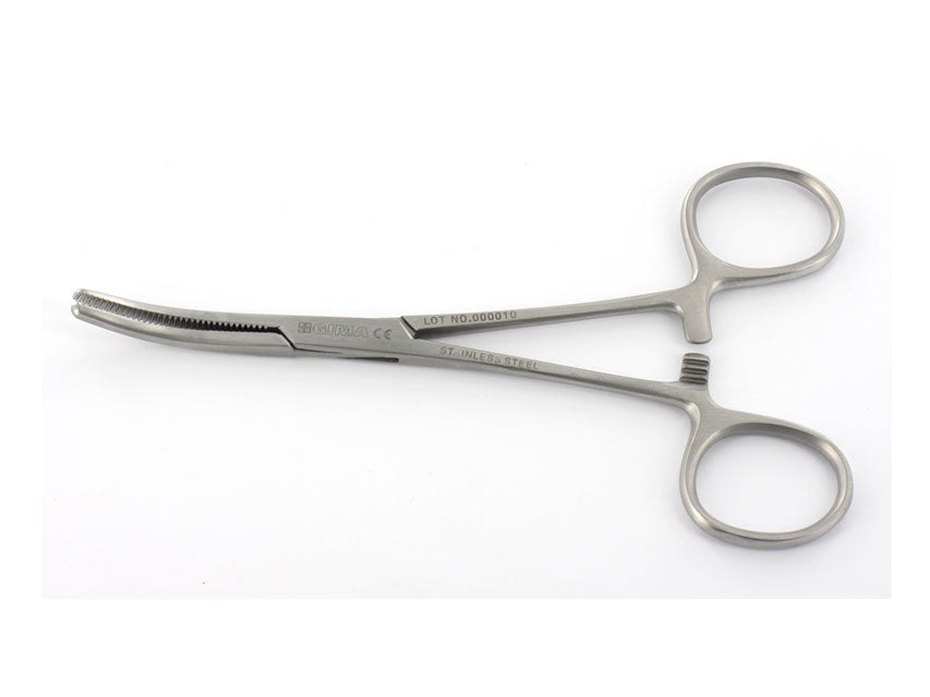 KLEMMER skurðtöng – bogin- 16 cm