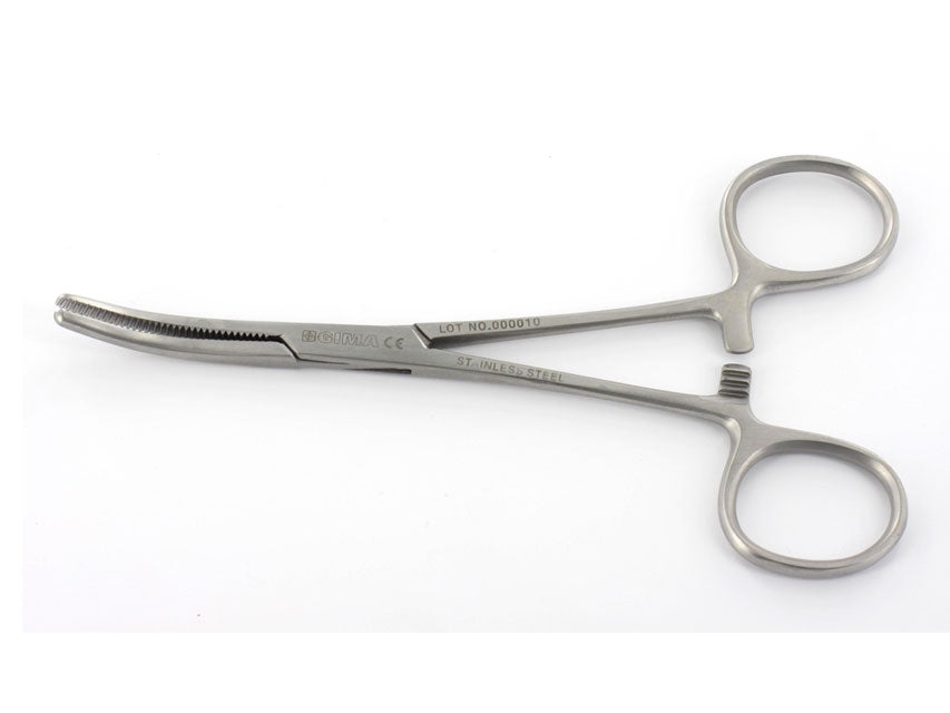 KLEMMER skurðtöng – bogin- 18 cm