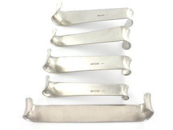 STAINLESS STEEL RETRACTORS - Roux Retractor set of 5 - 26877