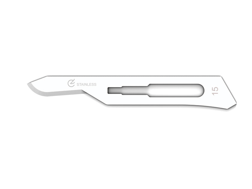 Ryðfrítt stál BLADES nr. 15 – sterílt