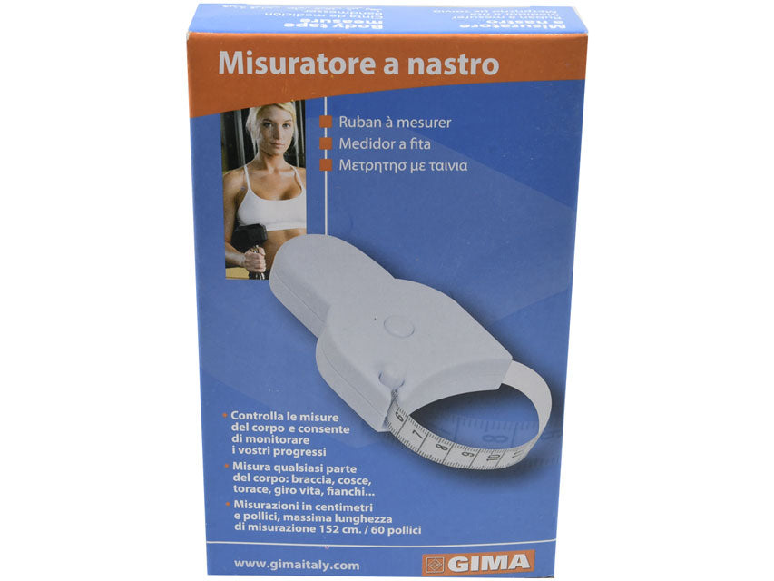 Líkamsmálband úr vínyl – 152 cm / 60" – með læsingu