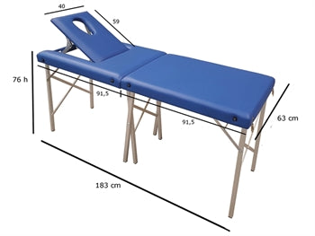 ALUMINIUM SUITCASE COUCH - 27406