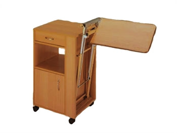 BEDSIDE TABLE - height adjustable tray - wood for 27672/3 - 27676