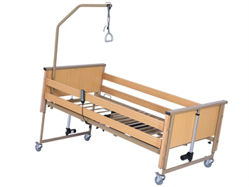 3 MÓTORAR, RAFMAGNS, HÆÐ STILLANLEGT RÚM 84-125 cm - 3 liðir - 4 hlutar - 27693